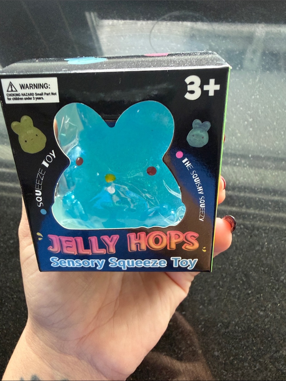 Viral bunny Squeeze Toy - Blue